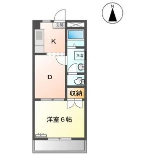 フォレストII【2階】の間取り