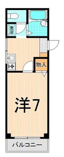 ベルグローヴ綾瀬【2階】の間取り