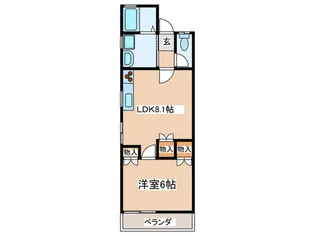 斉藤アパート【2階】の間取り
