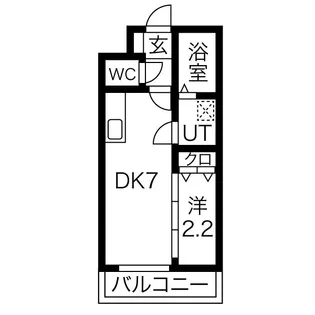リプラス宮町【3階】の間取り