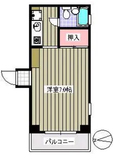 ヒルズ本郷【2階】の間取り