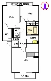 エマーブルEZU【3階】の間取り
