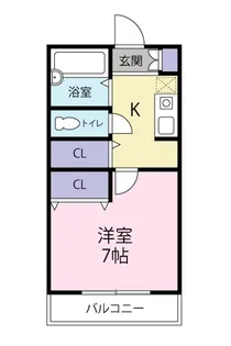 スぺランザ【5階】の間取り