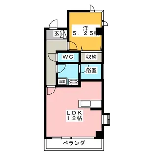 ライフ・ステージ【2階】の間取り