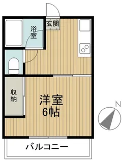コットンハウス【2階】の間取り