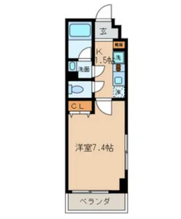 Ks Noir【5階】の間取り