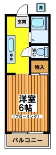 第三通南ビル【4階】の間取り