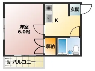 グレイスコンパート【1階】の間取り