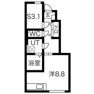 GLORIA(グローリア)【1階】の間取り