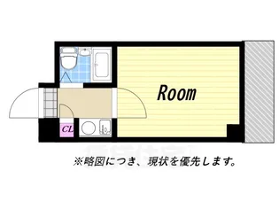 デイズハイツ弁天【5階】の間取り