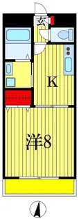 アルファヴィレッジ【1階】の間取り