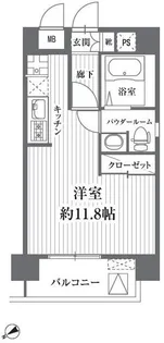 HF浅草橋レジデンス【9階】の間取り