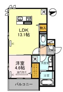 ラ メゾン ピック 中百舌鳥【2階】の間取り