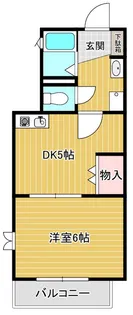 ラポール佐倉A棟【2階】の間取り