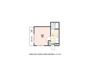 エヅカコーポ【3階】の間取り