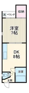 横浜エイトセンタービル【4階】の間取り
