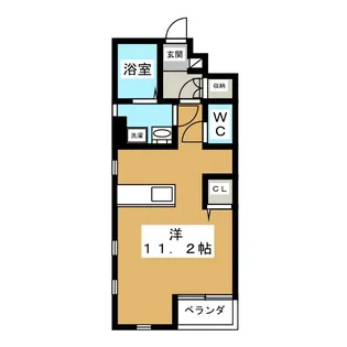 オリーブガーデン【1階】の間取り