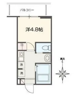 MELLAS北赤羽【2階】の間取り