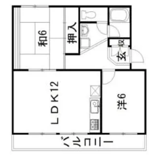 アクティ豊岡【3階】の間取り