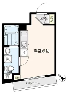 APARTMENT NY【3階】の間取り