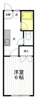 アサヒビル【3階】の間取り
