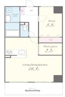 アヴェニーユ参番館【6階】の間取り