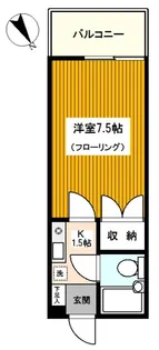 ドリームハイツ三ッ沢II【1階】の間取り