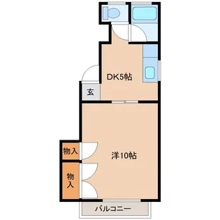 アーバンレジェンド C【2階】の間取り