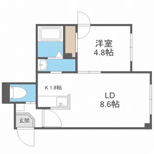 パティーナ南澄川【3階】の間取り