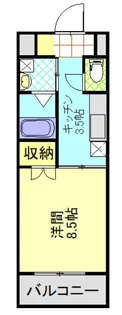 リデアル上人【3階】の間取り