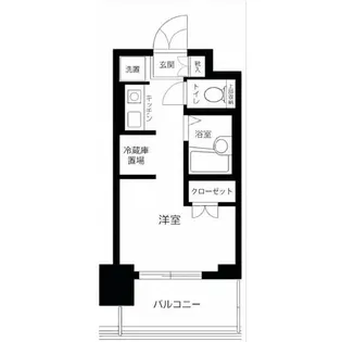 シティタワー武蔵小山【8階】の間取り