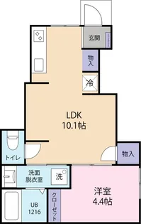Kota Terrace【1階】の間取り