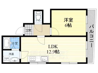 箕面ビル【4階】の間取り