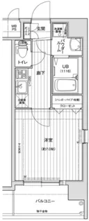アドバンス西梅田ウインズ【7階】の間取り