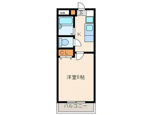 クレール城西【2階】の間取り