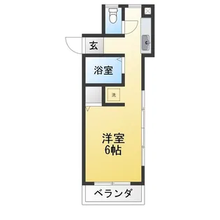 亀田ビル【3階】の間取り