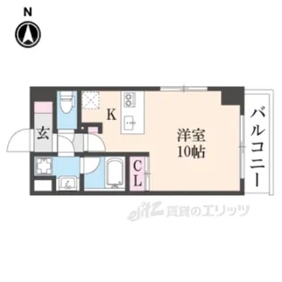 おーりとーり4【3階】の間取り