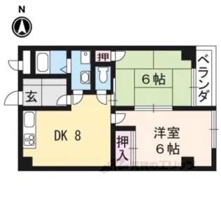 オザサライブコープ【2階】の間取り