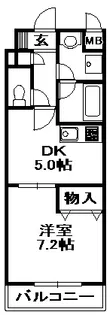 スプランドゥールヴィラ【4階】の間取り