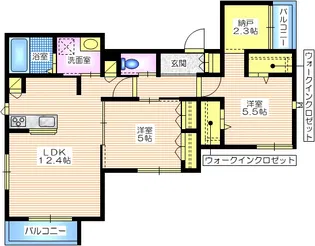 Garnet 弘明寺【3階】の間取り