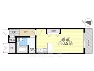 カーサグラン東向島【5階】の間取り