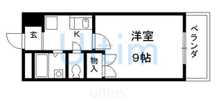 メゾン近松【1階】の間取り