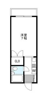 パレスふじ【2階】の間取り