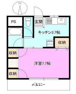 塩崎第一ビル【2階】の間取り
