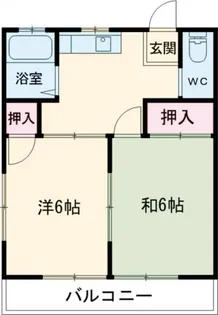 コーポカンナ【2階】の間取り