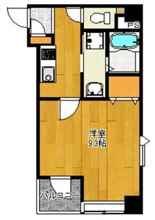 メルヴェイユKY【8階】の間取り