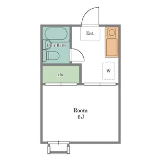 コーポ寺口【2階】の間取り