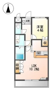 アイレ【2階】の間取り
