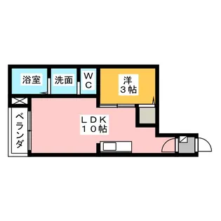 Warren juichiyaII【1階】の間取り