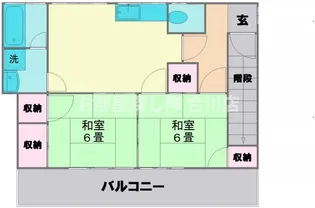 福岡県久留米市野中町【一戸建】の間取り